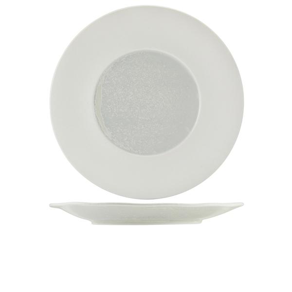Incise Porcelain Lustre Winged Plate 31cm - WP-PLS31 (Pack of 6)