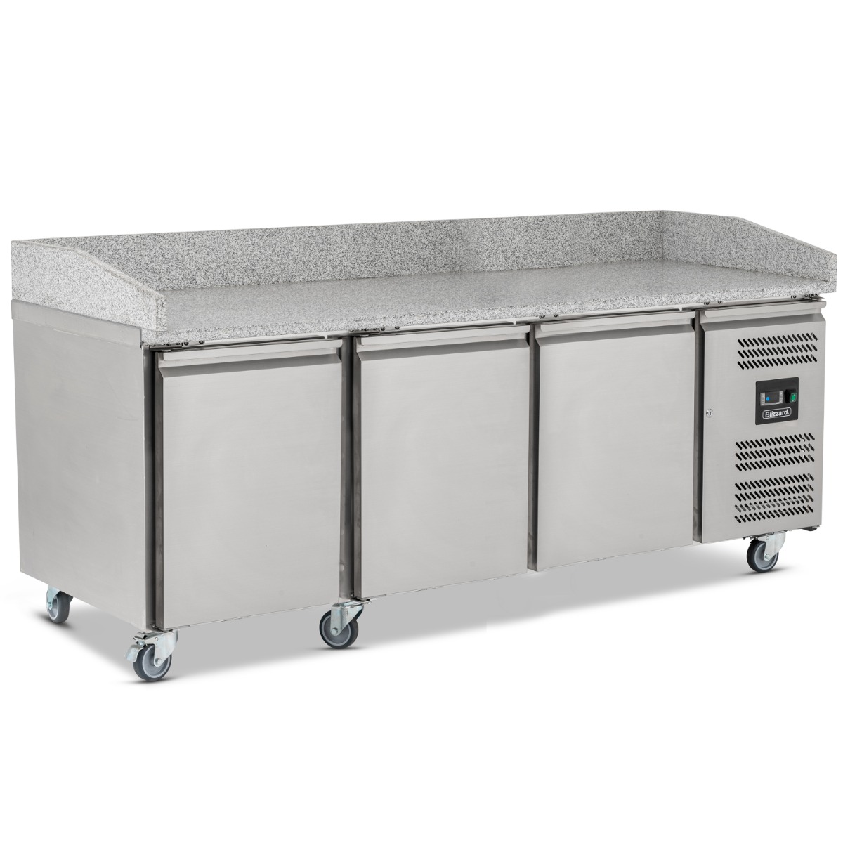 BLIZZARD 3 Door Pizza Prep Counter 580L - BPB2000