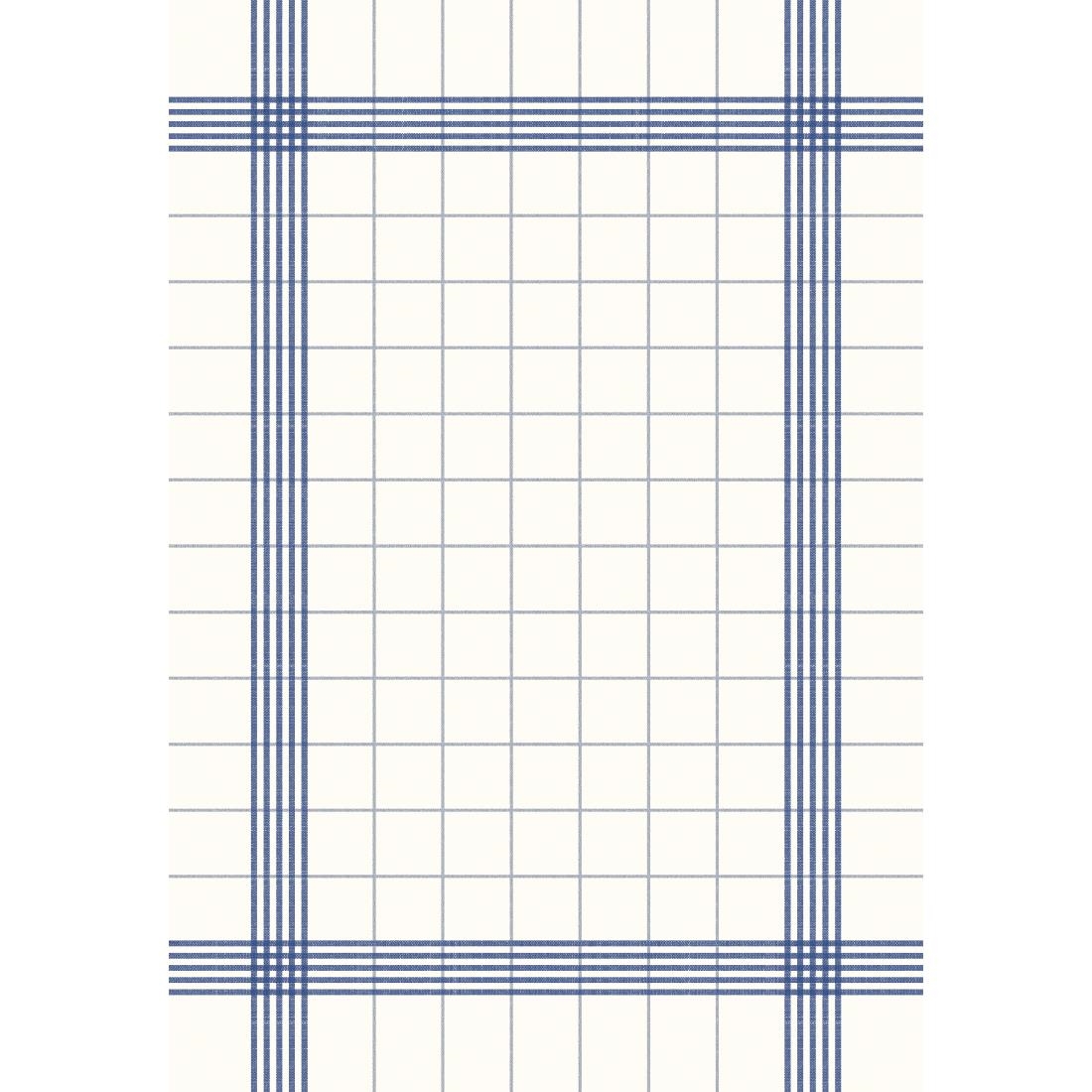 Duni Bistro Compostable Towel Napkins Blue Check 380 x 540mm (Pack of 250)
