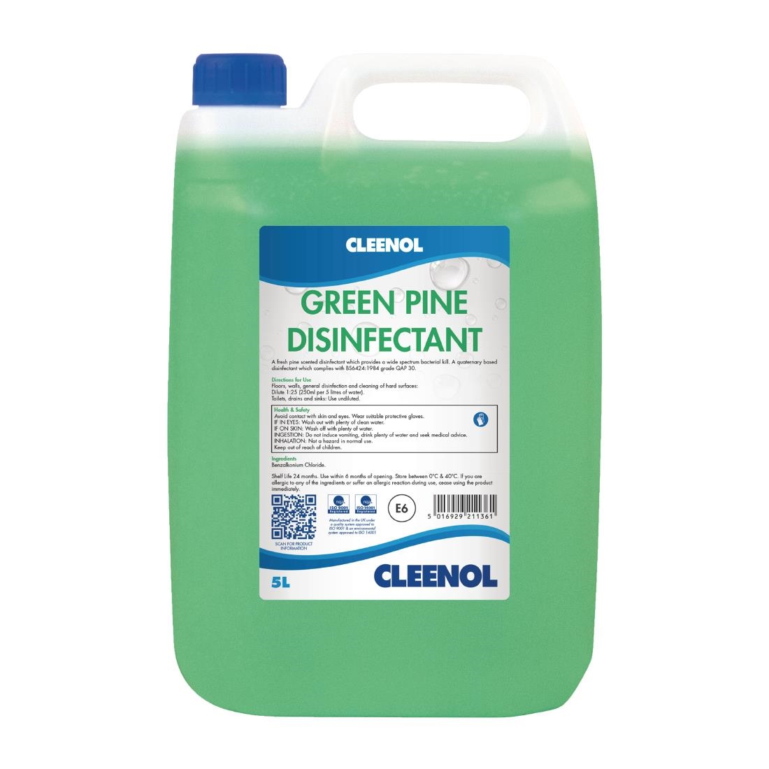 Cleenol Green Pine Disinfectant 5Ltr (Pack of 2)
