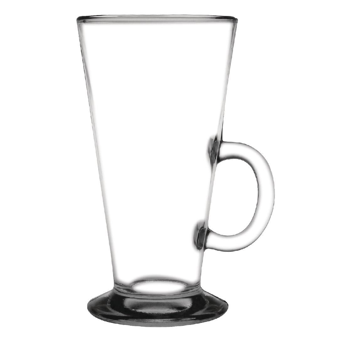 Olympia Toughened Latte Glasses 285ml (Pack of 12)