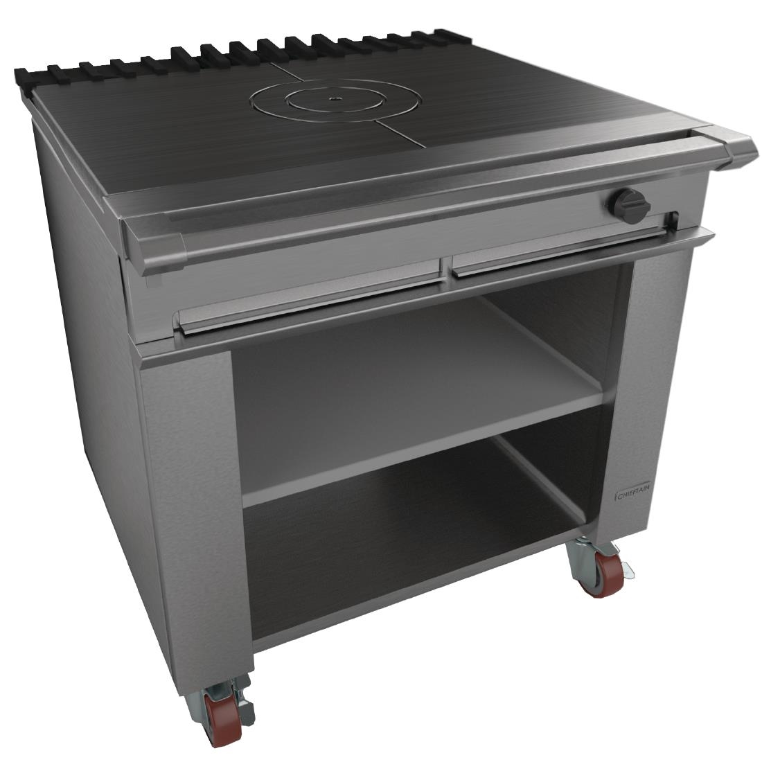 Falcon Chieftain Single Bullseye Solid Top with Castors LPG G1026BX
