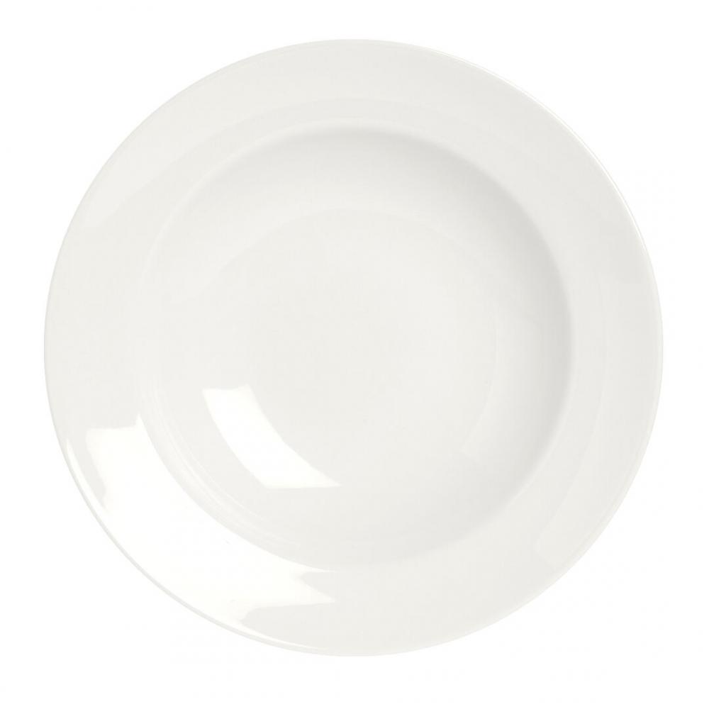 Simplicity White Harmony Soup Plate 24cm 98.25cl (9 1/2 34 3/5oz) - 11010363 (Pack of 24)