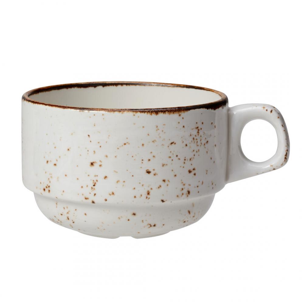 Craft White Slimline Stacking Cup 28.5cl (10oz) - 11550188 (Pack of 36)