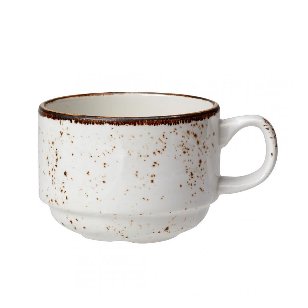Craft White Slimline Stacking Cup 20cl (7oz) - 11550217 (Pack of 36)