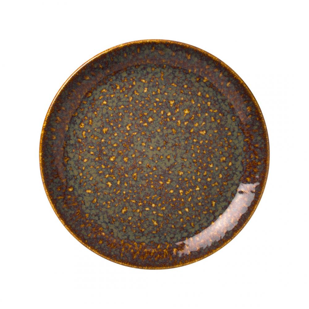 Vesuvius Amber Coupe Plate 30cm (11 3/4) - 12020565 (Pack of 12)