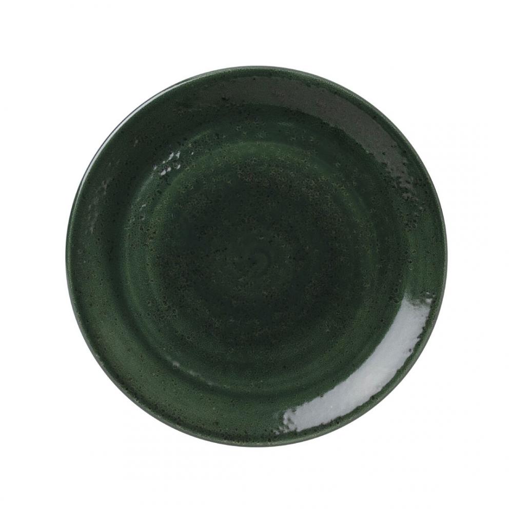 Vesuvius Burnt Emerald Coupe Plate 20.25cm (8) - 12030567 (Pack of 12)