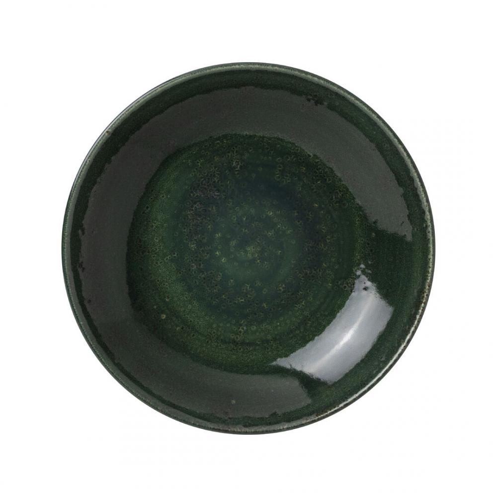 Vesuvius Burnt Emerald Coupe Bowl 21.6cm 83.5cl (8 1/2 29 2/5oz) - 12030570 (Pack of 12)