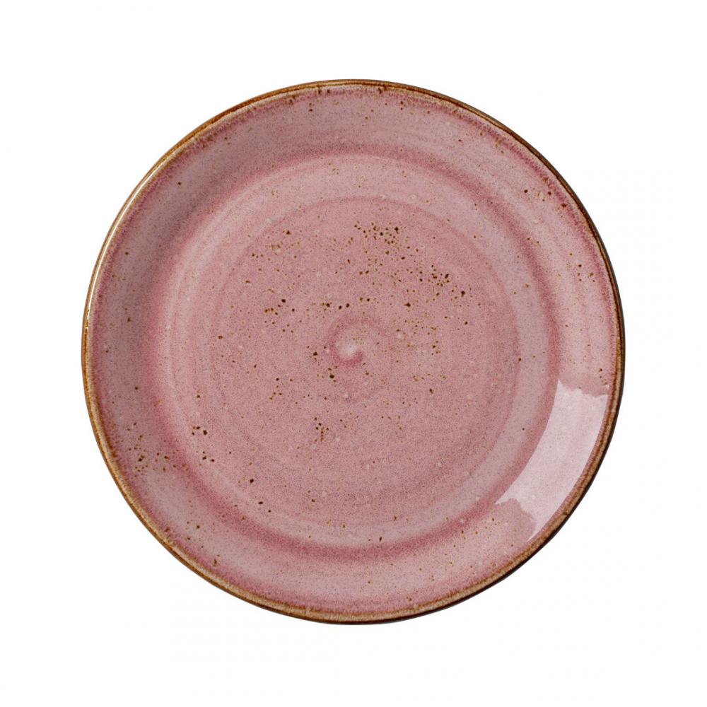 Craft Raspberry Coupe Plate 25.25cm (10) - 12100566 (Pack of 12)