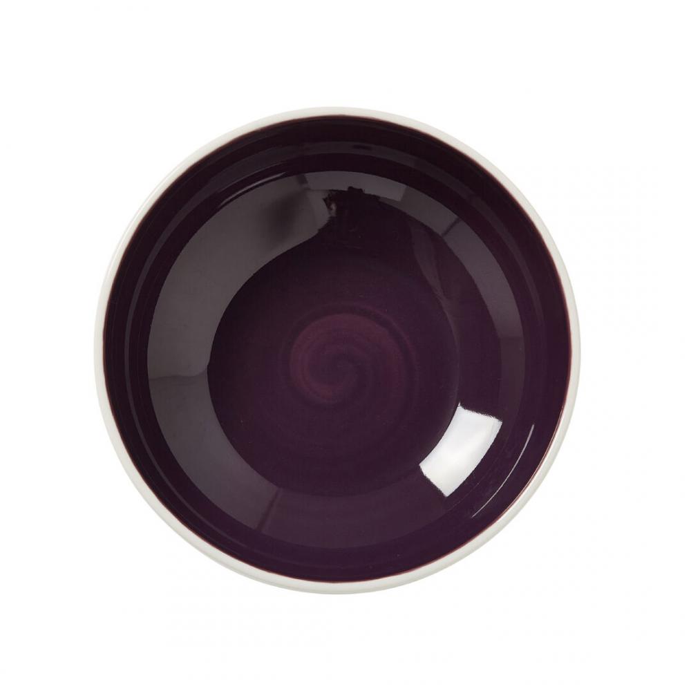 Nyx Damson Bowl 17.5cm 98cl (7 34 1/2oz) - 12190484 (Pack of 12)