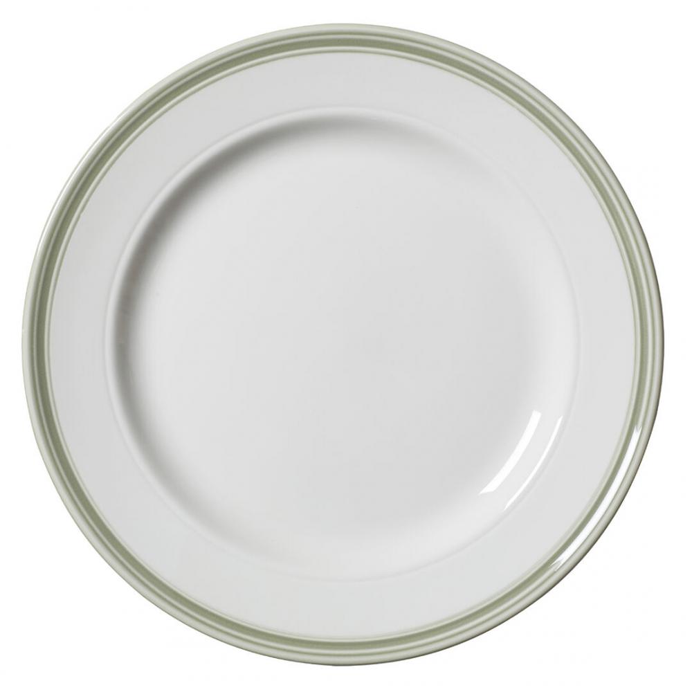 Bead Sage Plate 28.5cm (11 1/4) - 1404X0101 (Pack of 6)