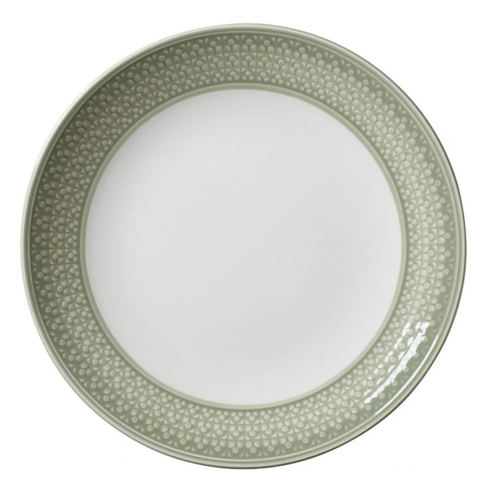 Bead Sage Accent Coupe Plate 28.5cm (11 1/4) - 1404X0103 (Pack of 6)