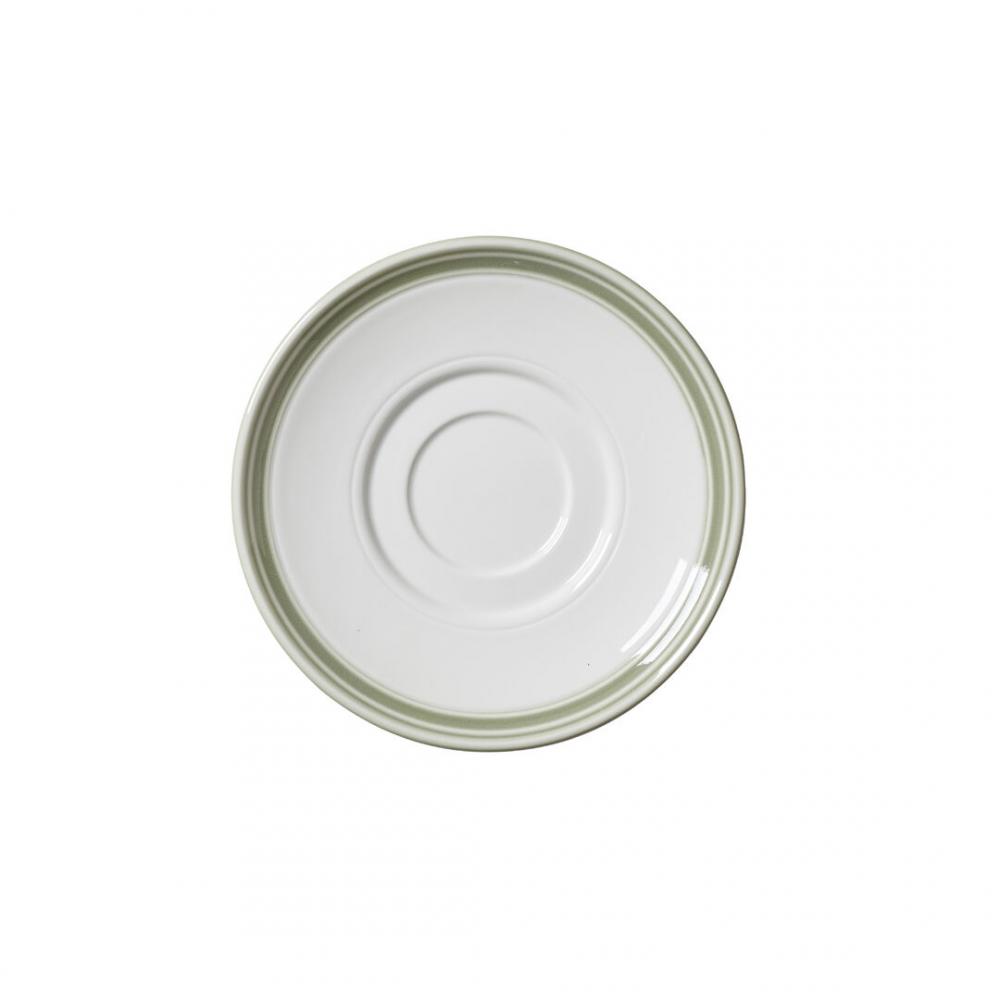 Bead Sage Saucer 15cm (6) - 1404X0110 (Pack of 12)