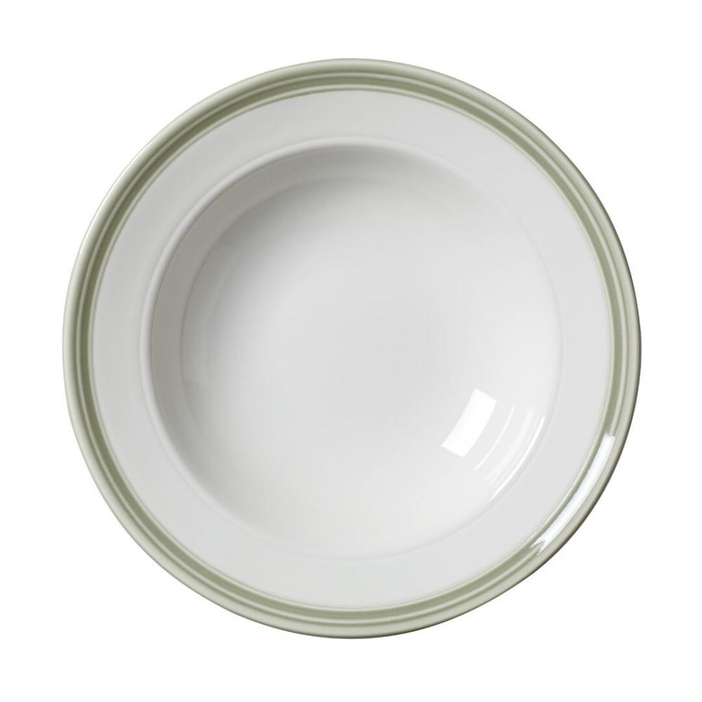 Bead Sage Soup/Pasta Plate 24cm (9 1/2) - 1404X0123 (Pack of 12)