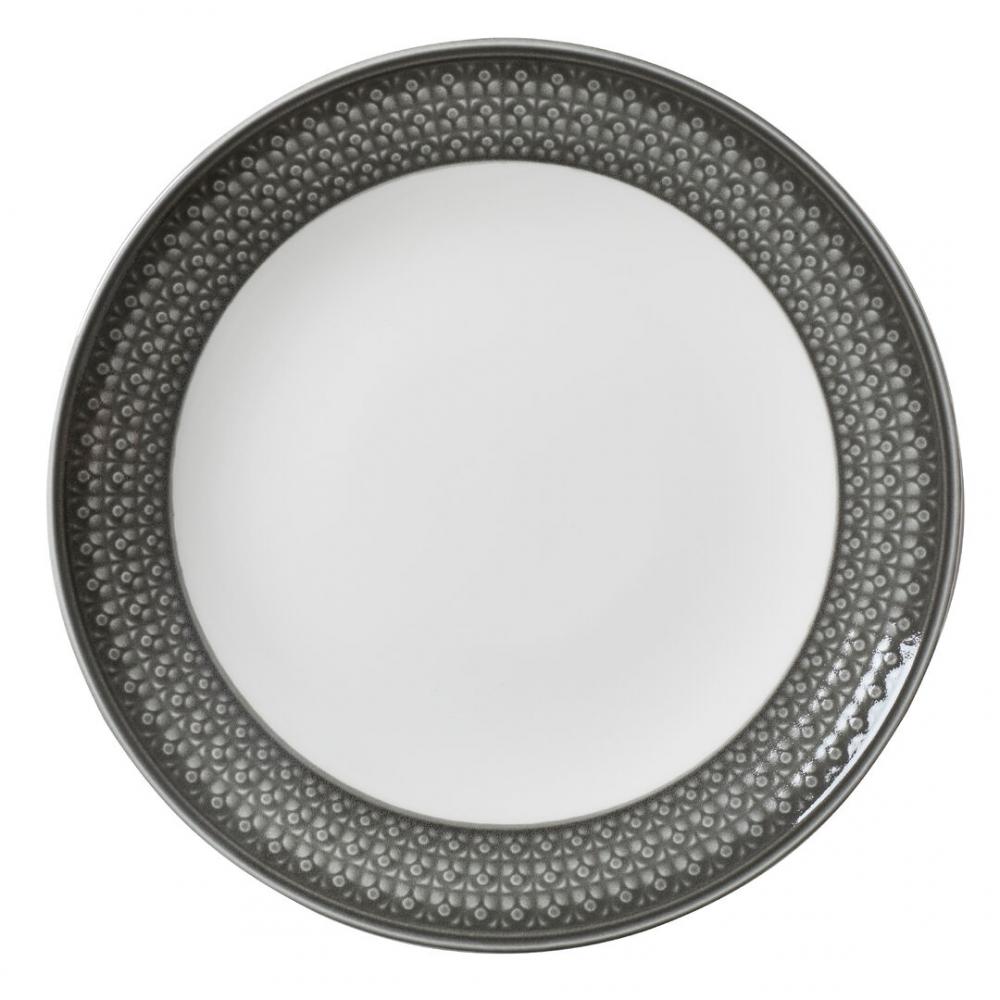 Bead Truffle Accent Coupe Plate 28.5cm (11 1/4) - 1405X0103 (Pack of 6)