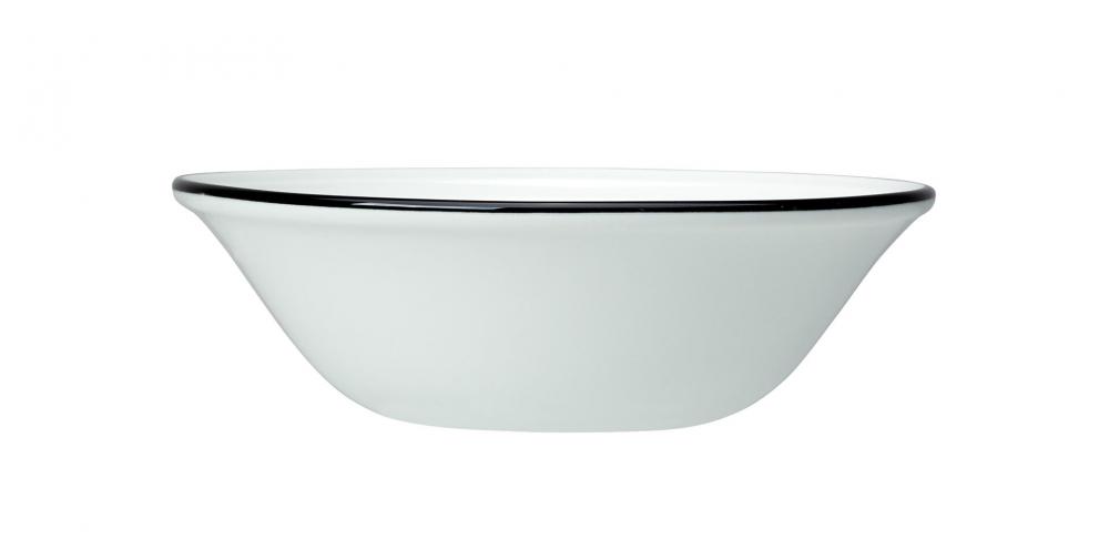 Bead Black Band Oatmeal Bowl 16.5cm (6 1/2) - 1406X0124 (Pack of 12)