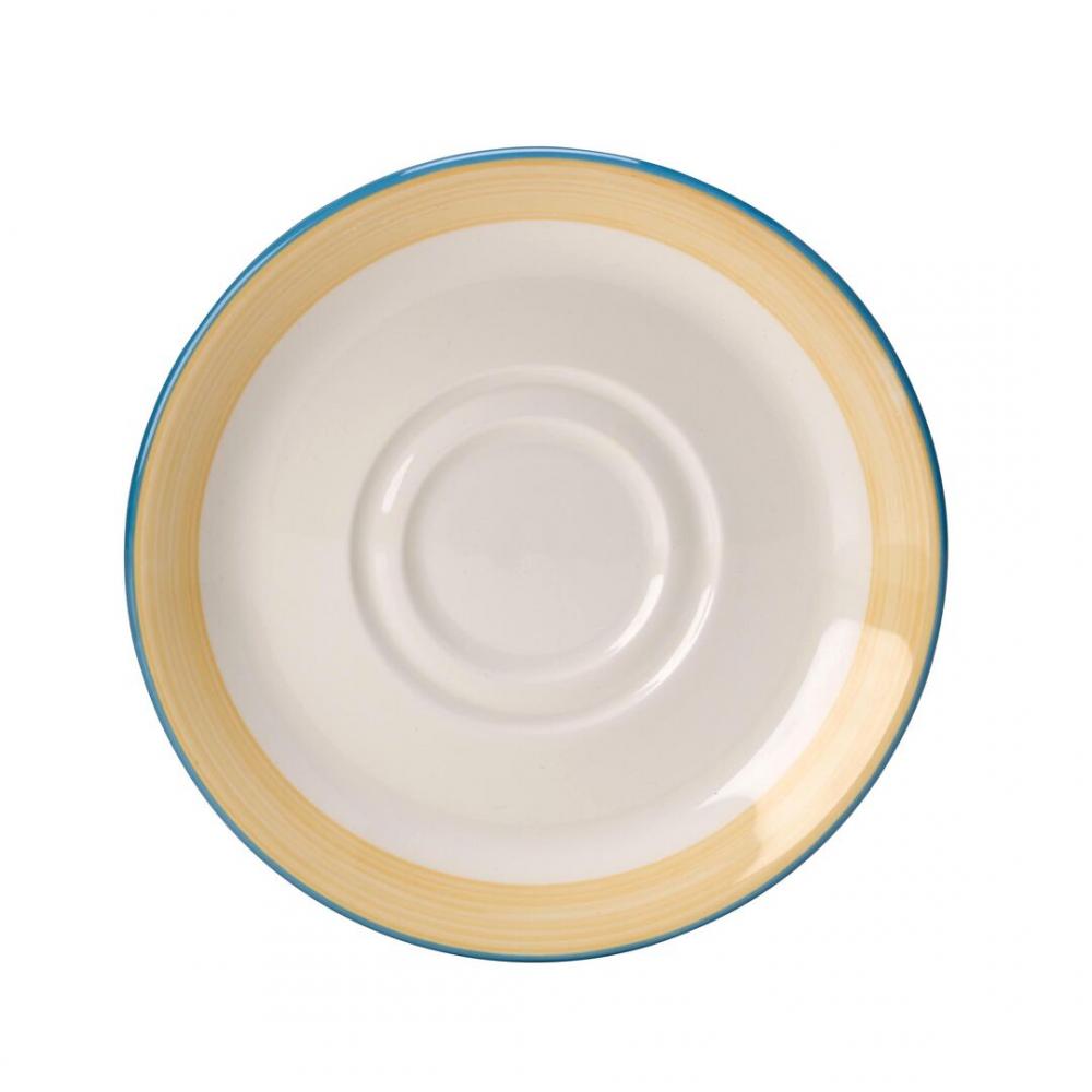 Rio Yellow D/W Saucer 14.5cm (5 3/4) - 15300158 (Pack of 36)