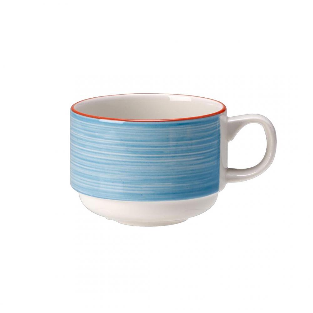 Rio Blue Slimine Stacking Cup 17cl (6oz) - 15310230 (Pack of 36)