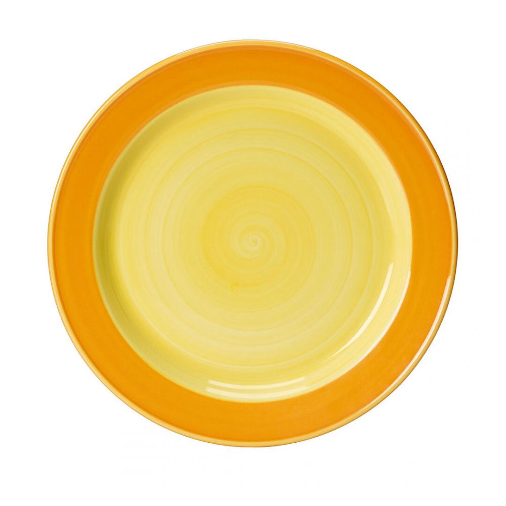 Freedom Yellow Slimline Plate 23cm (9) - 16070211 (Pack of 12)