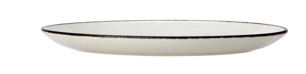 Blue Dapple Oval Coupe Plate 30.5cm (12) - 17100142 (Pack of 12)