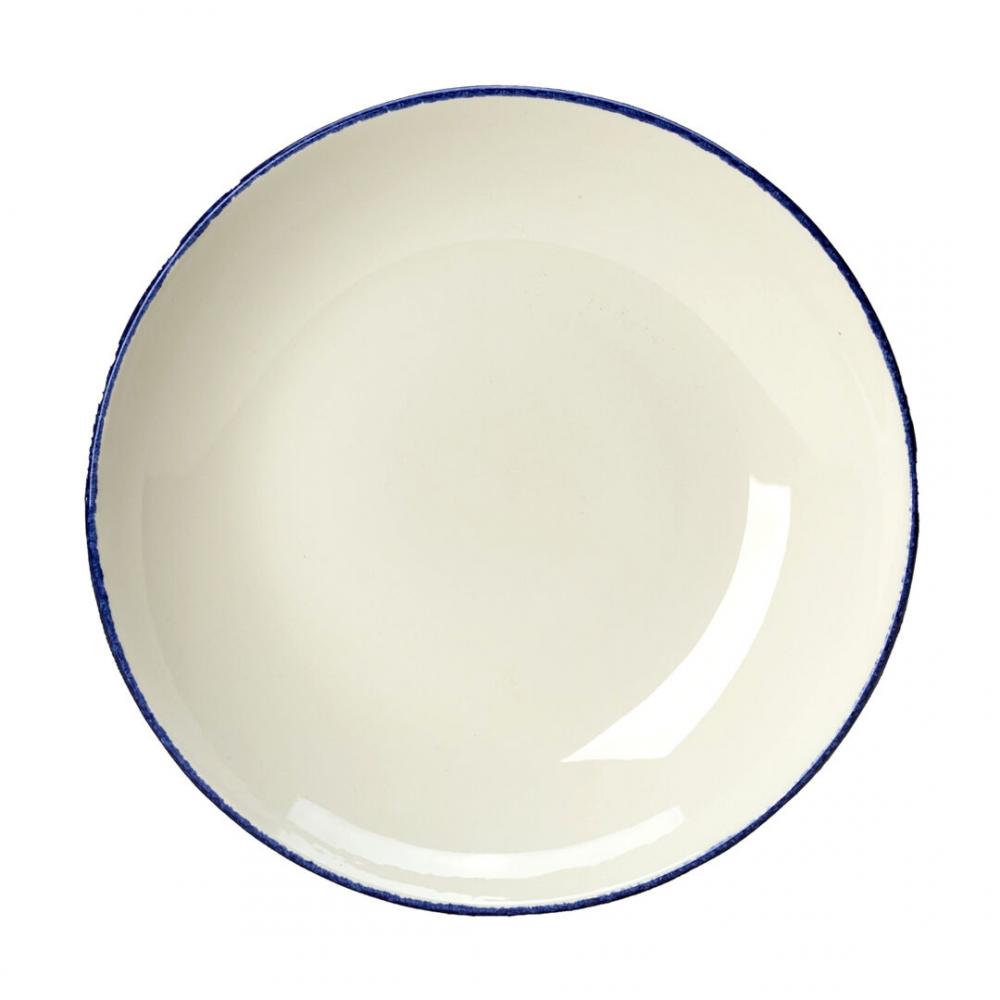 Blue Dapple Coupe Bowl 21.6cm 83.5cl (8 1/2 29 2/5oz) - 17100570 (Pack of 24)