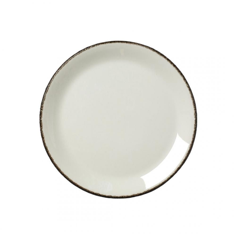 Charcoal Dapple Coupe Plate 23cm (9) - 17560543 (Pack of 24)