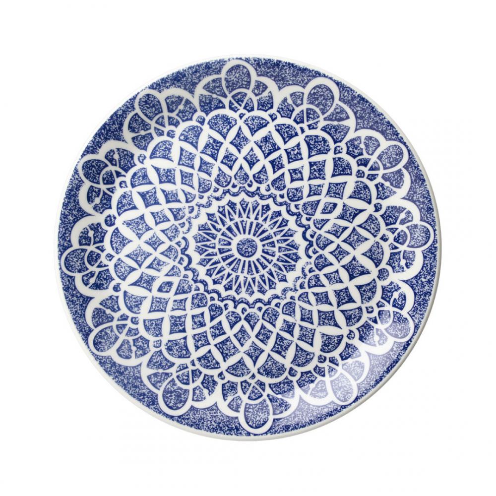 Ink Nomad Blue Coupe Plate 25.25cm (10) - 17620566 (Pack of 12)