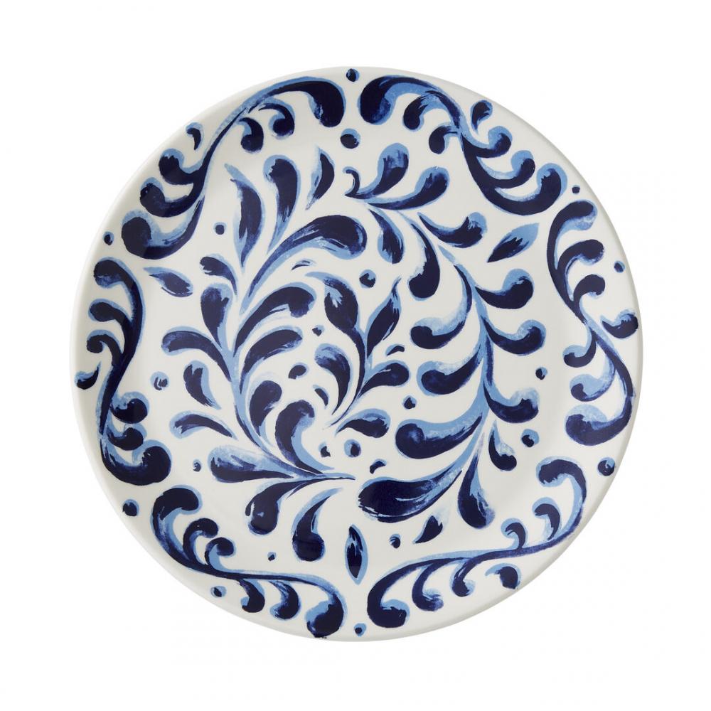 Messina Blue Coupe Plate 28cm (11) - 17670544 (Pack of 12)