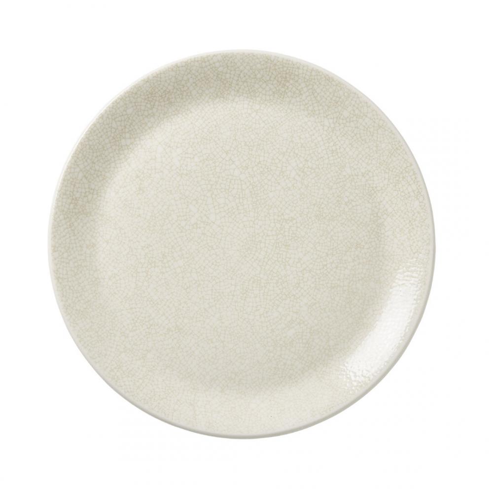 Crackle Reactive Taupe Coupe Plate 28cm (11) - 17680544 (Pack of 12)