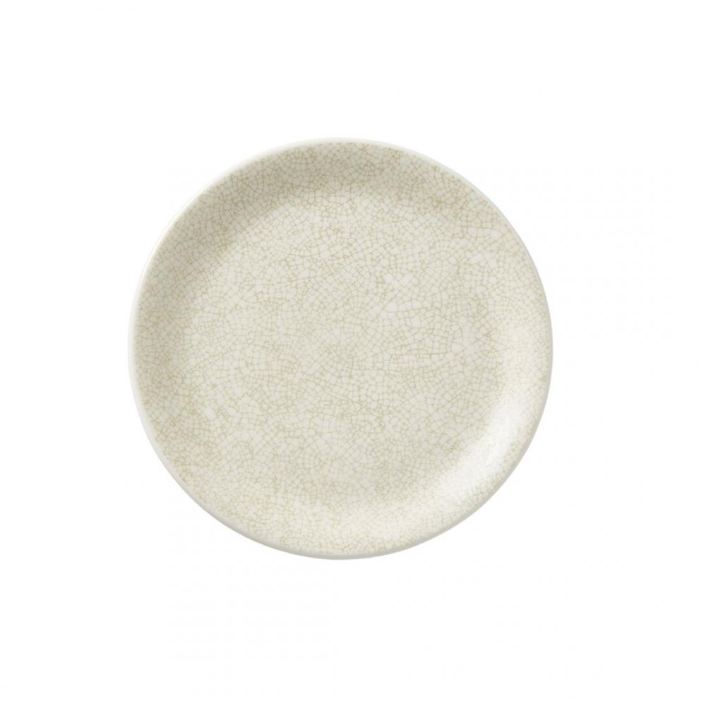 Crackle Reactive Taupe Coupe Plate 20.25cm (8) - 17680567 (Pack of 12)
