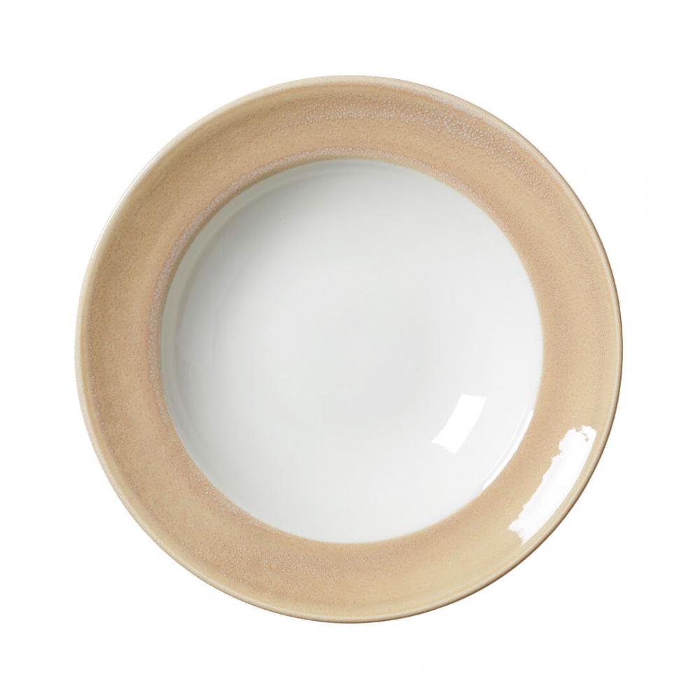 Revolution Edge Sandstone Harmony Soup Plate 24cm 98.25cl (9 1/2 34 3/5oz) - 17910363 (Pack of 12)