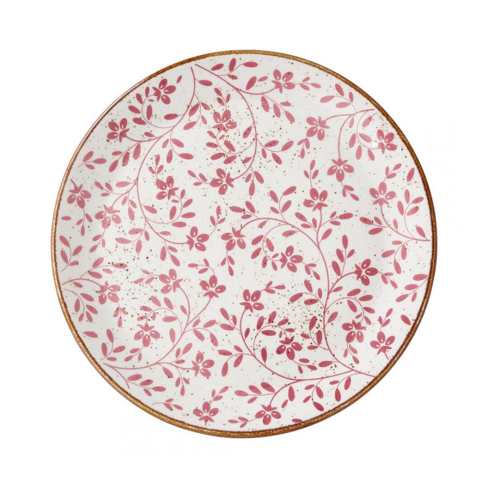 Flora Pink Coupe Plate 28cm (11) - 18010544 (Pack of 12)