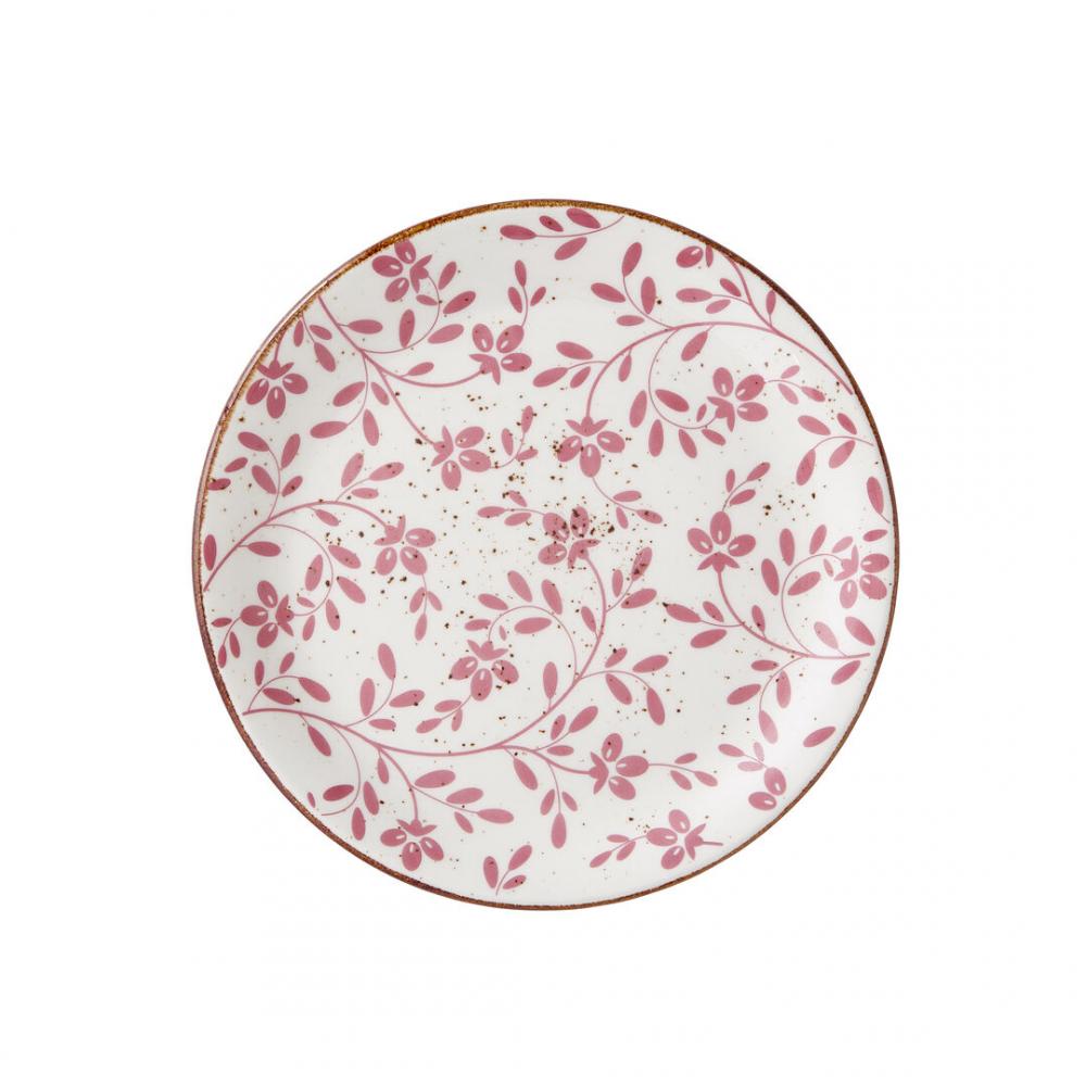 Flora Pink Coupe Plate 20.25cm (8) - 18010567 (Pack of 12)