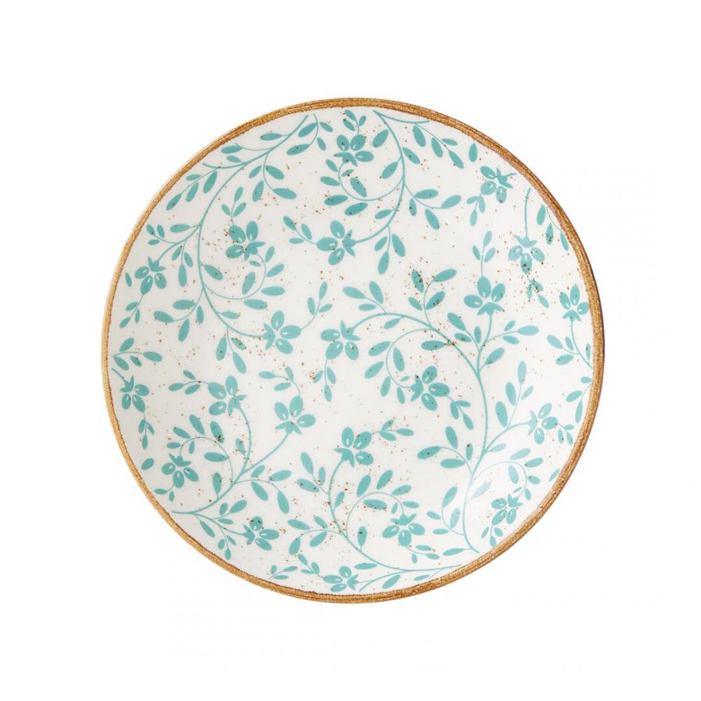 Flora Aqua Coupe Bowl 21.6cm 83.5cl (8 1/2 29 2/5oz) - 18020570 (Pack of 12)