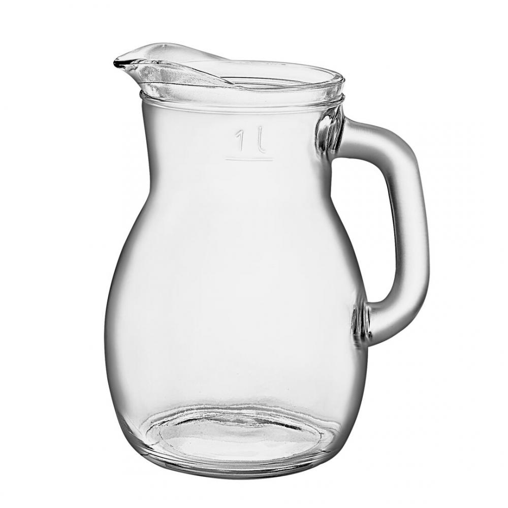 Bistrot Jug 19.05cm H 1Ltr (7 1/2 33 3/4oz) - 4971Q599 (Pack of 6)