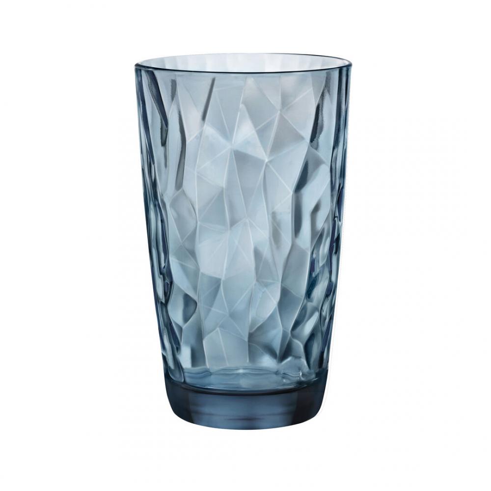 Diamond Ocean Blue Cooler 14.29cm H 47cl (5 5/8 16oz) - 4990Q786 (Pack of 6)