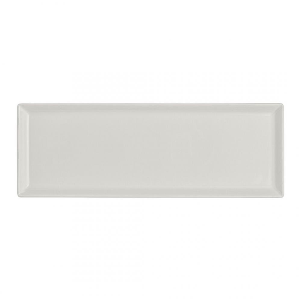 RO White Album Rectangular Tray 28.5 x 10.25 x 1.9cm (11 1/4 x 4 x 3/4) - 51109ST3208 (Pack of 12)