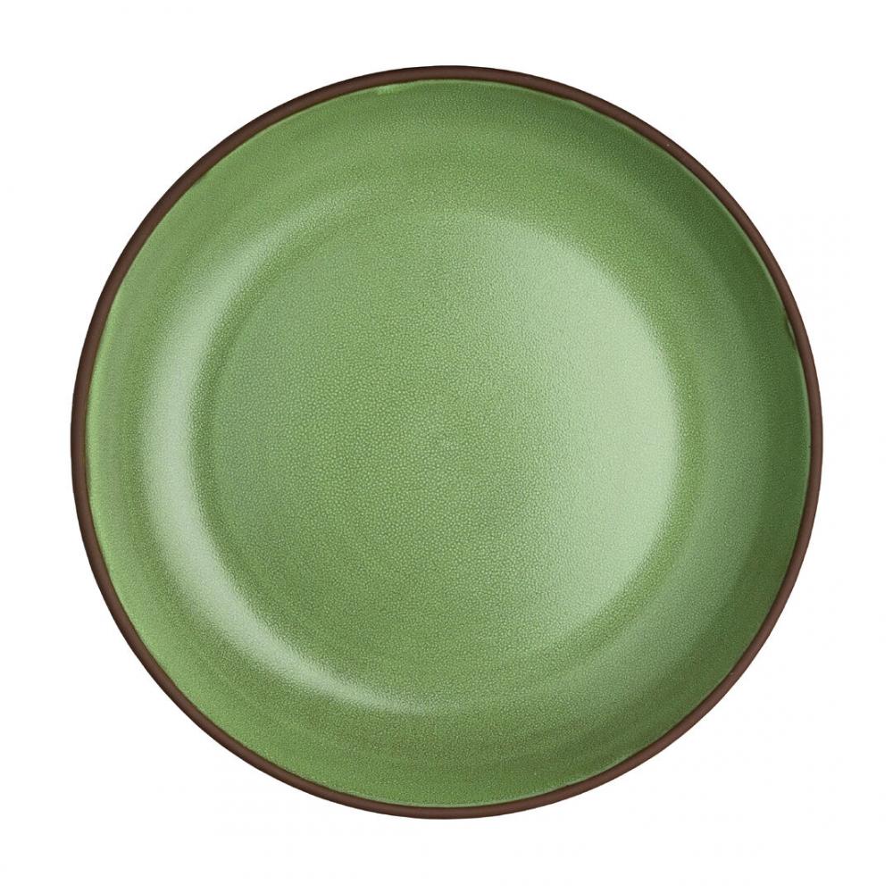 Spice Cardamom Deep Plate 22 x 6.5cm 85.2cl (8 3/4 x 1 1/2 30oz) - 6213RT001 (Pack of 12)