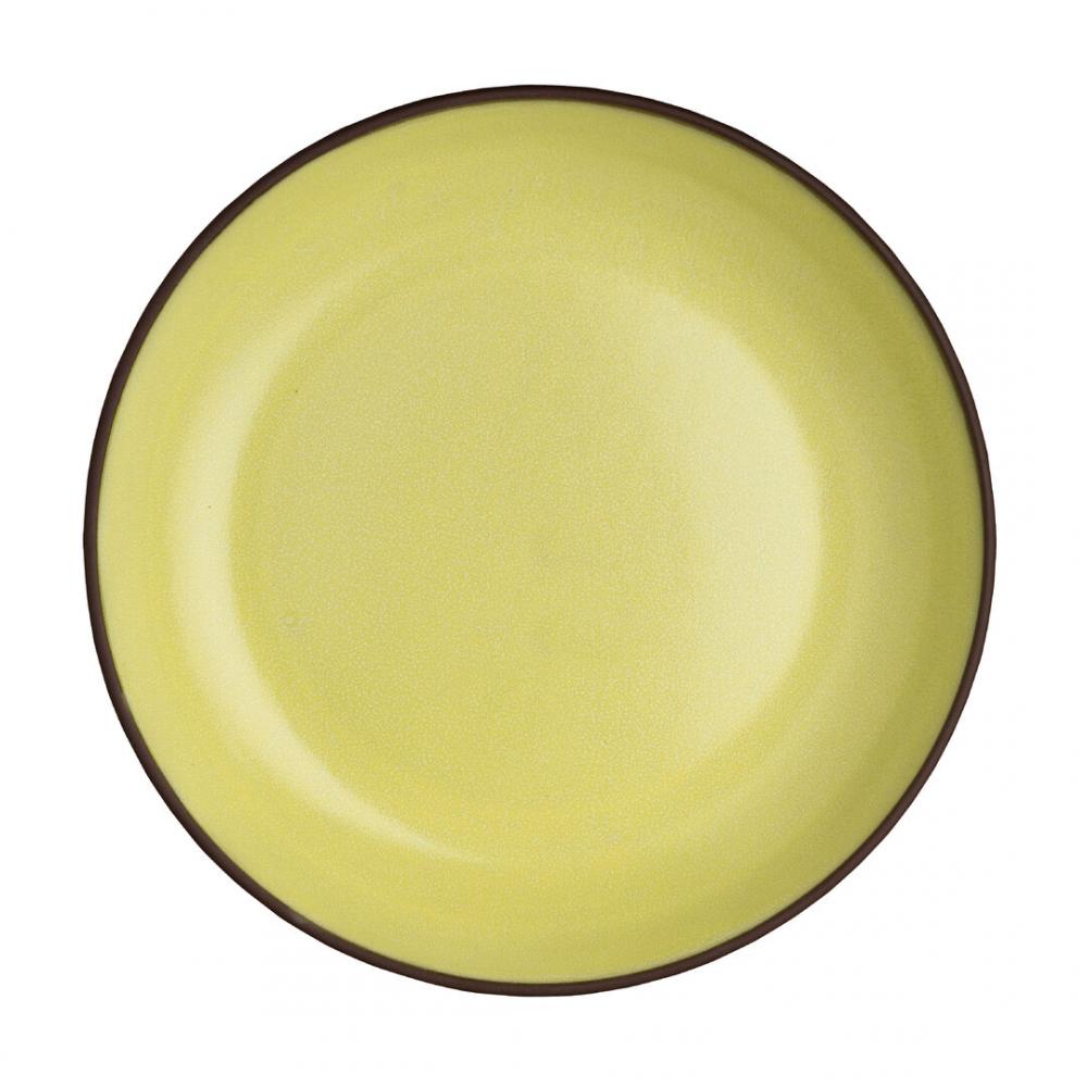 Spice Saffron Deep Plate 22 x 4cm 85.2cl (8 3/4 x 1 1/2 30oz) - 6214RT001 (Pack of 12)