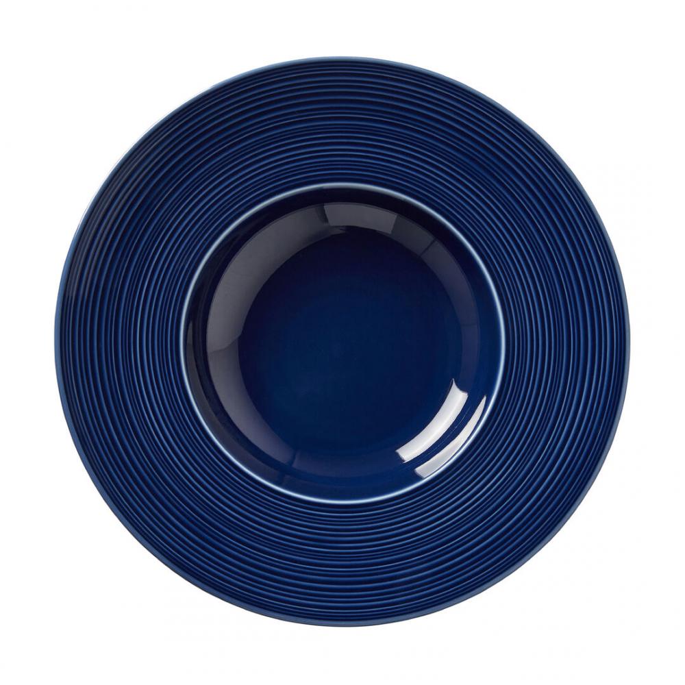 Concorde Midnight Blue Rim Pasta Bowl 28.5cm 34.75cl (11 12oz) - 6359MP321 (Pack of 12)