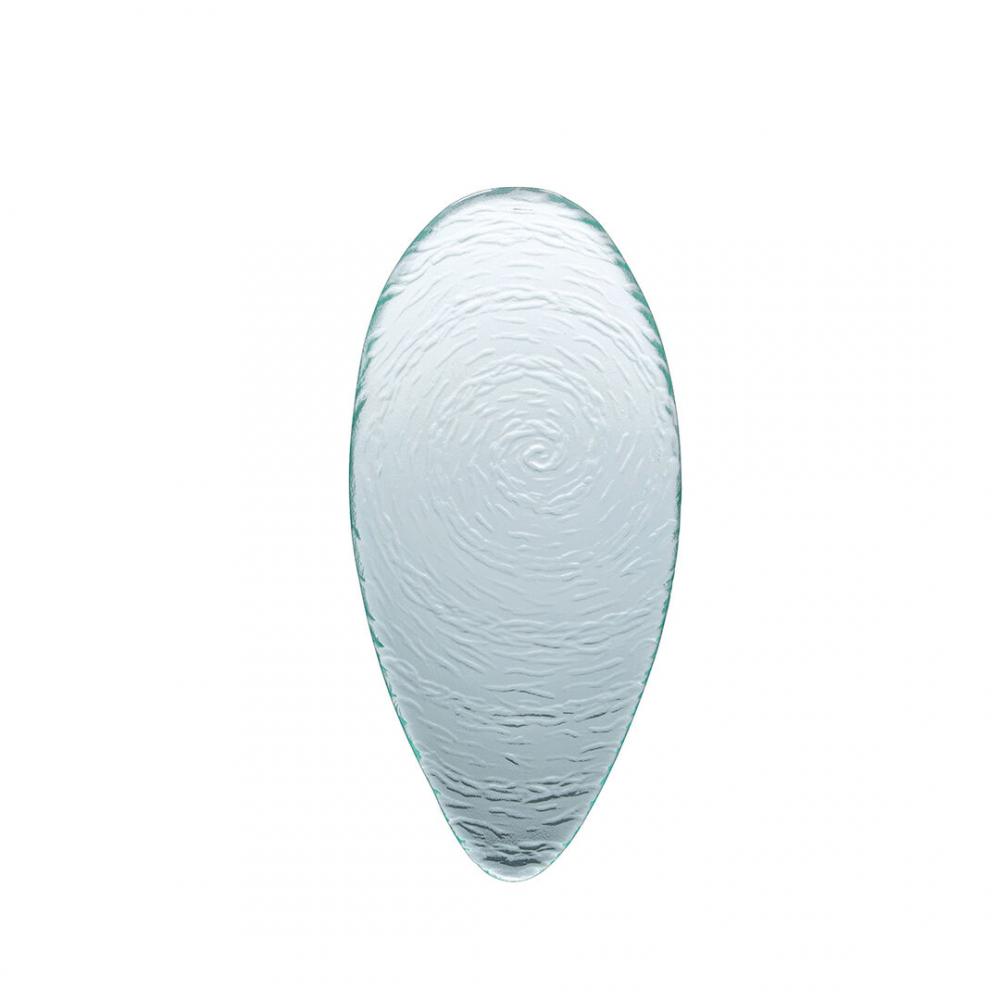 Scape Glass Clear Oval Platter 30cm (11 3/4) - 6512G382 (Pack of 6)