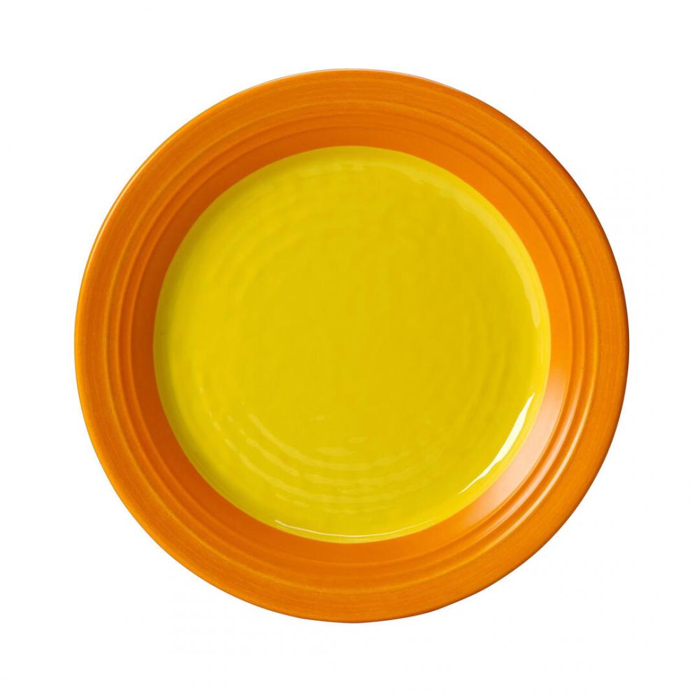 Freedom Yellow Round Plate 23cm (9) - 68A535EL668 (Pack of 6)