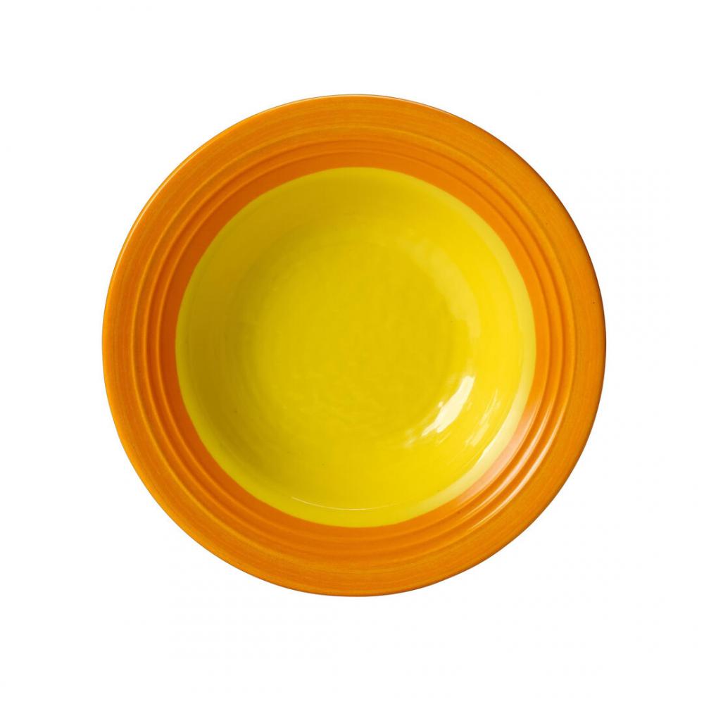 Freedom Yellow Round Bowl 20.3cm (8) - 68A535EL669 (Pack of 6)