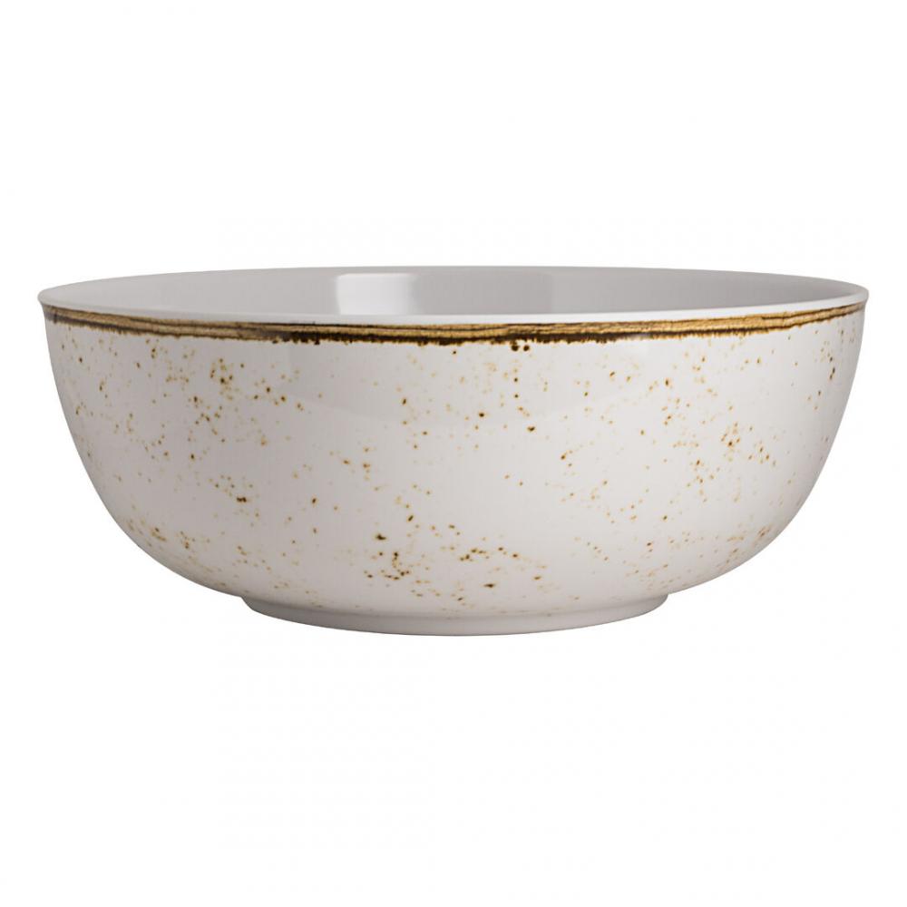 Craft White Extra Large Round Bowl 38.1 x 15.2cm 11.8ltr (15 x 6 12 1/2qts) - 68A632EL863 (Pack of 2)