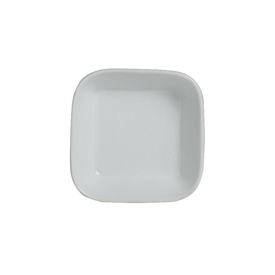 Cafe Porcelain Square Ramekin 5cm 2.2cl (2 3/4oz) - 6900E566 (Pack of 36)