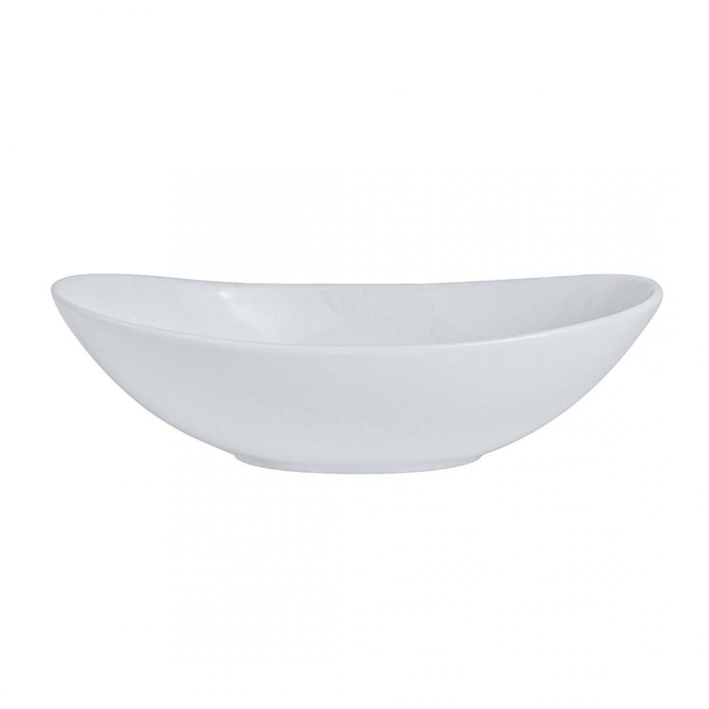 Cafe Porcelain Oval Bowl 20 x 12.7cm 45.5cl (7 7/8 x 5 16oz) - 6900E587 (Pack of 12)
