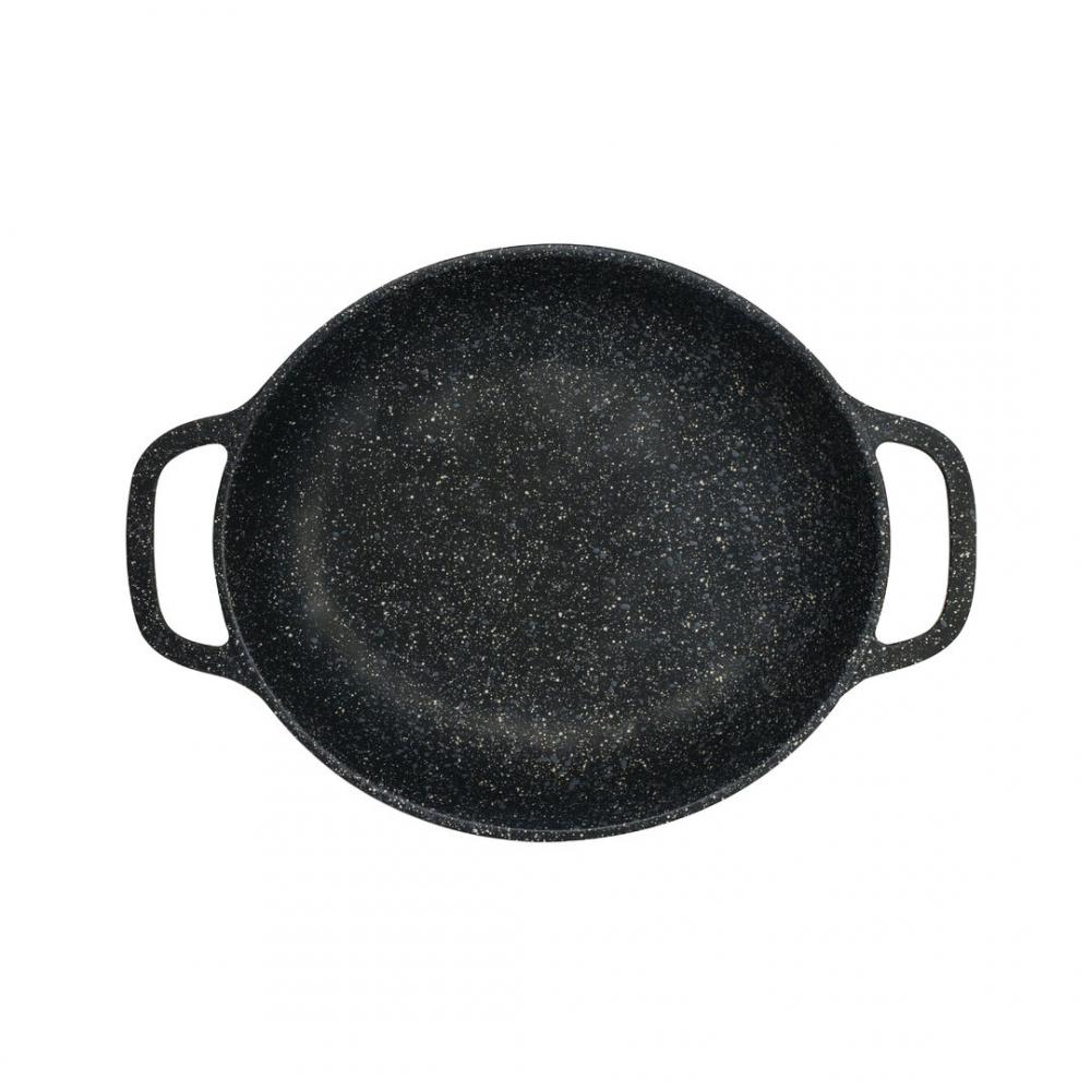 Folio Black Oval Handled Casserole 26.7 x 18.7 x 4.5cm 85.8cl (10 1/2 x 7 3/8 x 1 3/4 29oz) - 6976QU012 (Pack of 2)