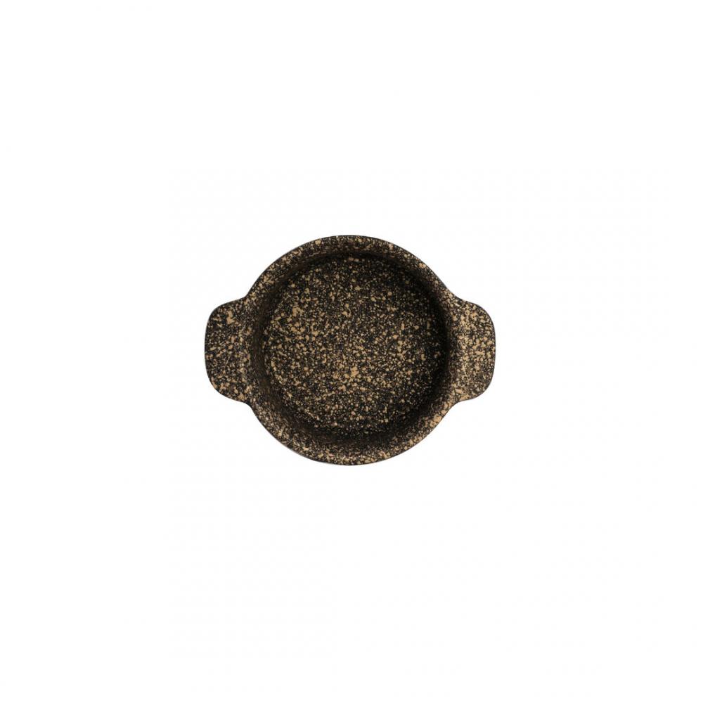 Folio Bronze Round Mini Crock 14.6 x 11.4 x 4.5cm 32.5cl (5 3/4 x 4 1/2 x 1 3/4 11oz) - 6977QU009 (Pack of 6)
