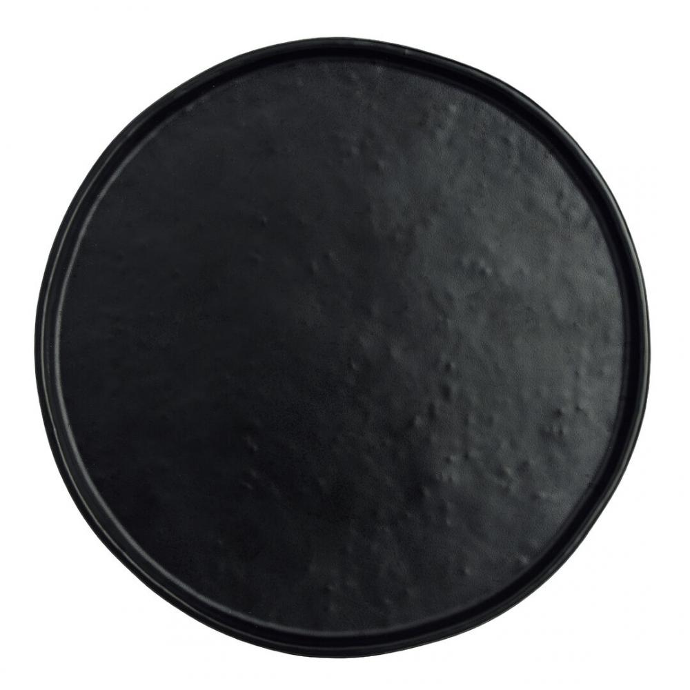 Cali Black Round Plate 21cm (8 1/4) - 7181TM502 (Pack of 12)