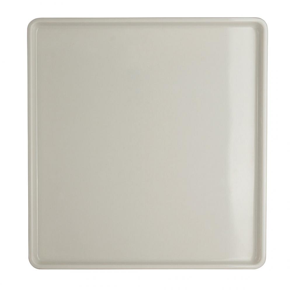 Nu Bento White Lid 26.6 x 25.4 x 2.2cm (10 1/2 x 10 x 7/8) - 7193TM105 (Pack of 12)